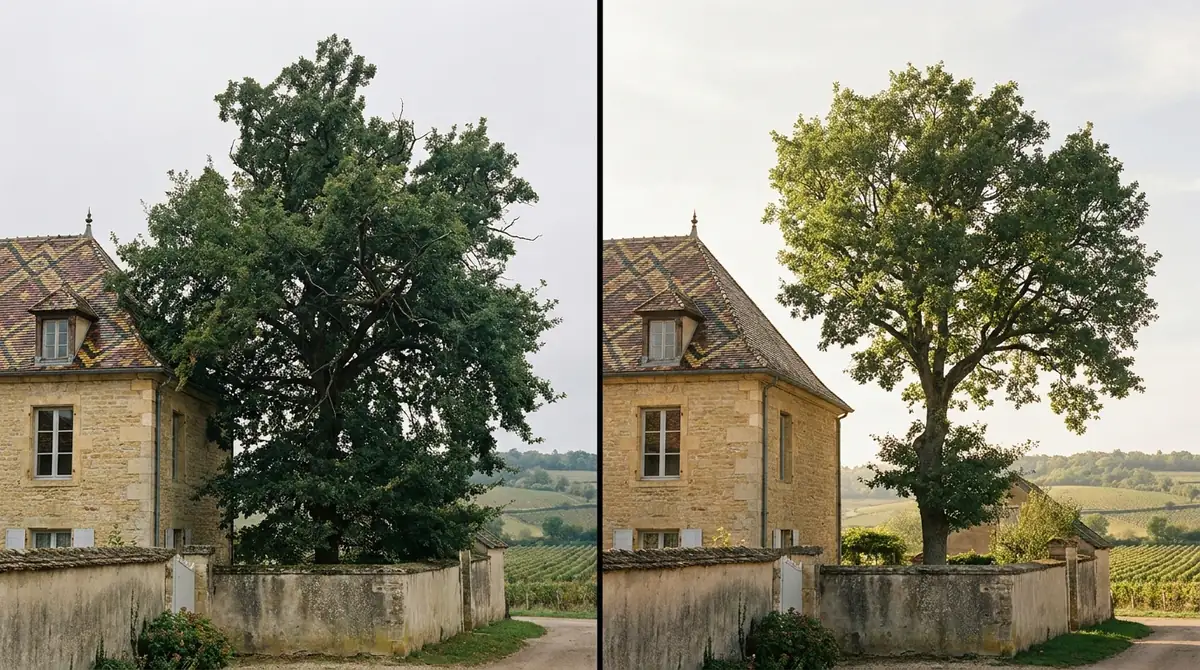 Élagage d'arbre · Côte-d'Or