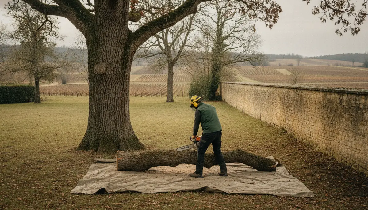 Abattage d'arbre : réglementation et autorisation (Côte-d'Or)